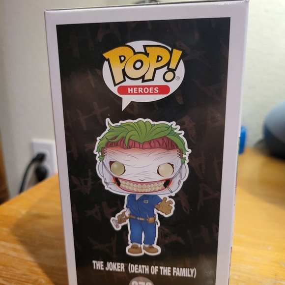 DC Super Heroes The Joker (Death of the Family) Hot Topic Exclusive Funko Pop - Picture 4 of 6